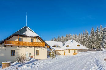 EA Mountain hotel Hajenka*** - the hotel building in winter